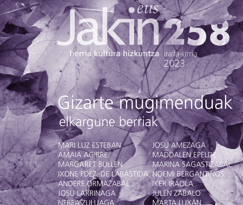 Jakin 258: Gizarte mugimenduak. Aldizkari monografikoa